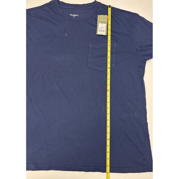 NWT Mens Goodfellow & Co Crew Neck Short Sleeve T-Shirt Size XL Navy Blue - Picture 5 of 6